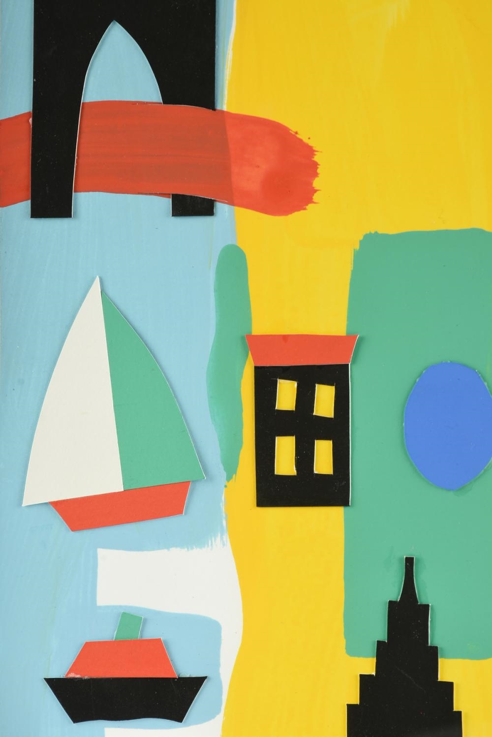 Tom Slaughter | Map of New York, (1955) | MutualArt