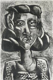 Portrait I, - Karin Broker