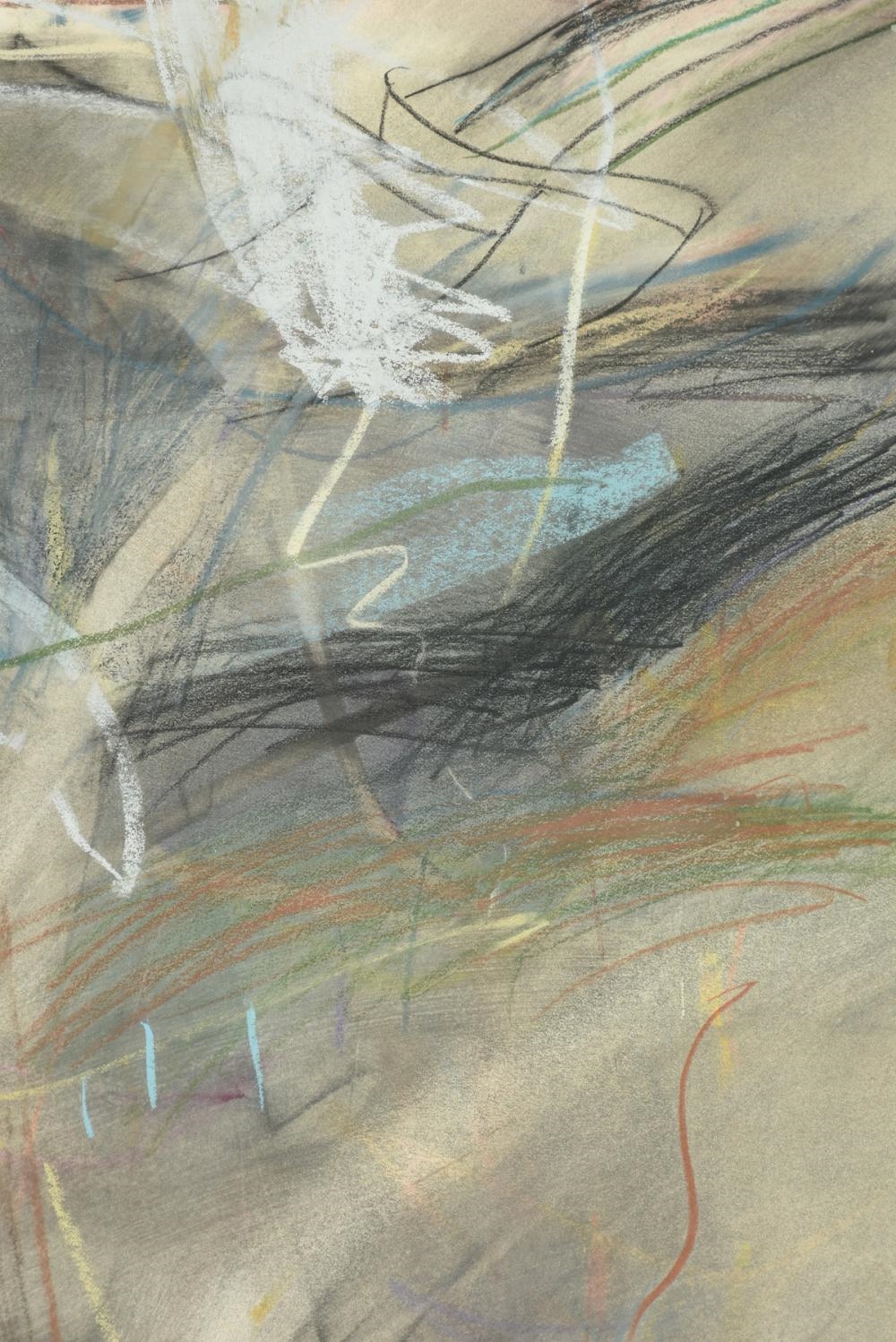 Artwork by Gael Stack, Untitled,, Made of oil pastel on paper