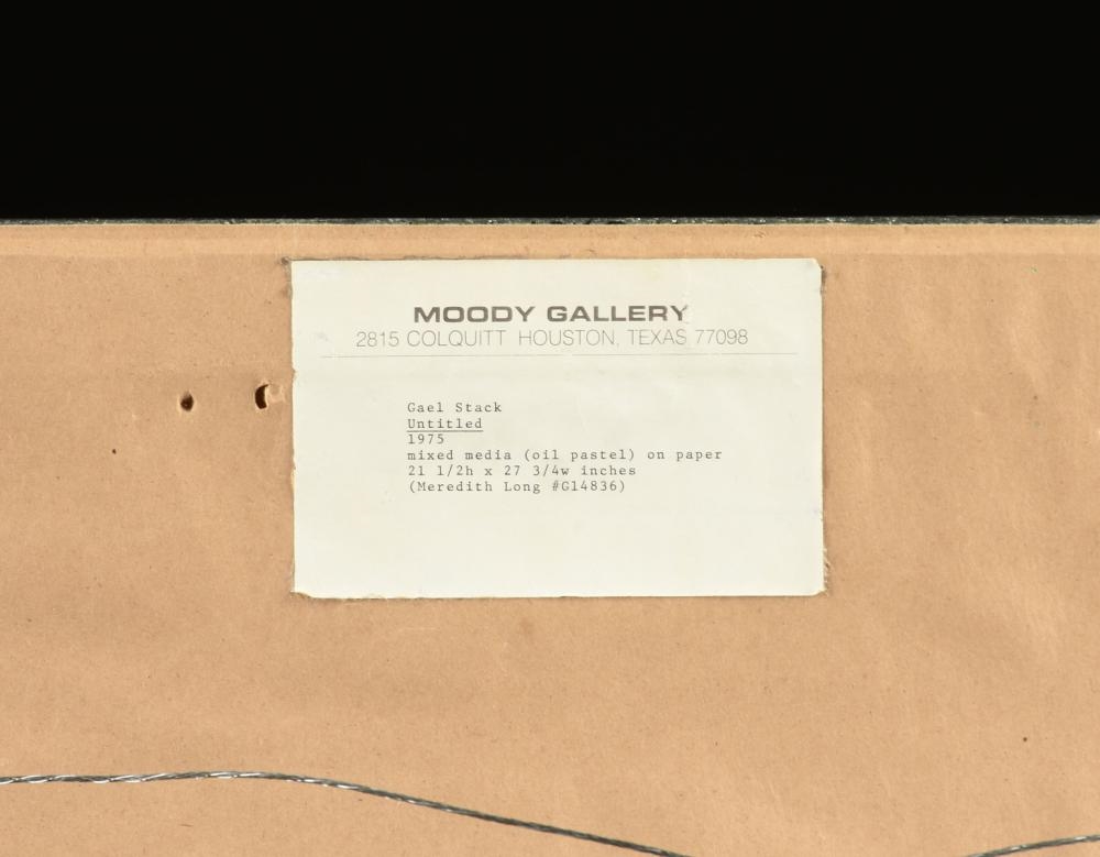 Artwork by Gael Stack, Untitled,, Made of oil pastel on paper