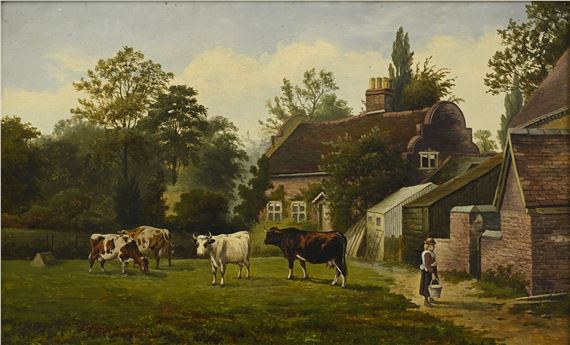 William P. Cartwright | William P. Cartwright (1864-1911), Oil on