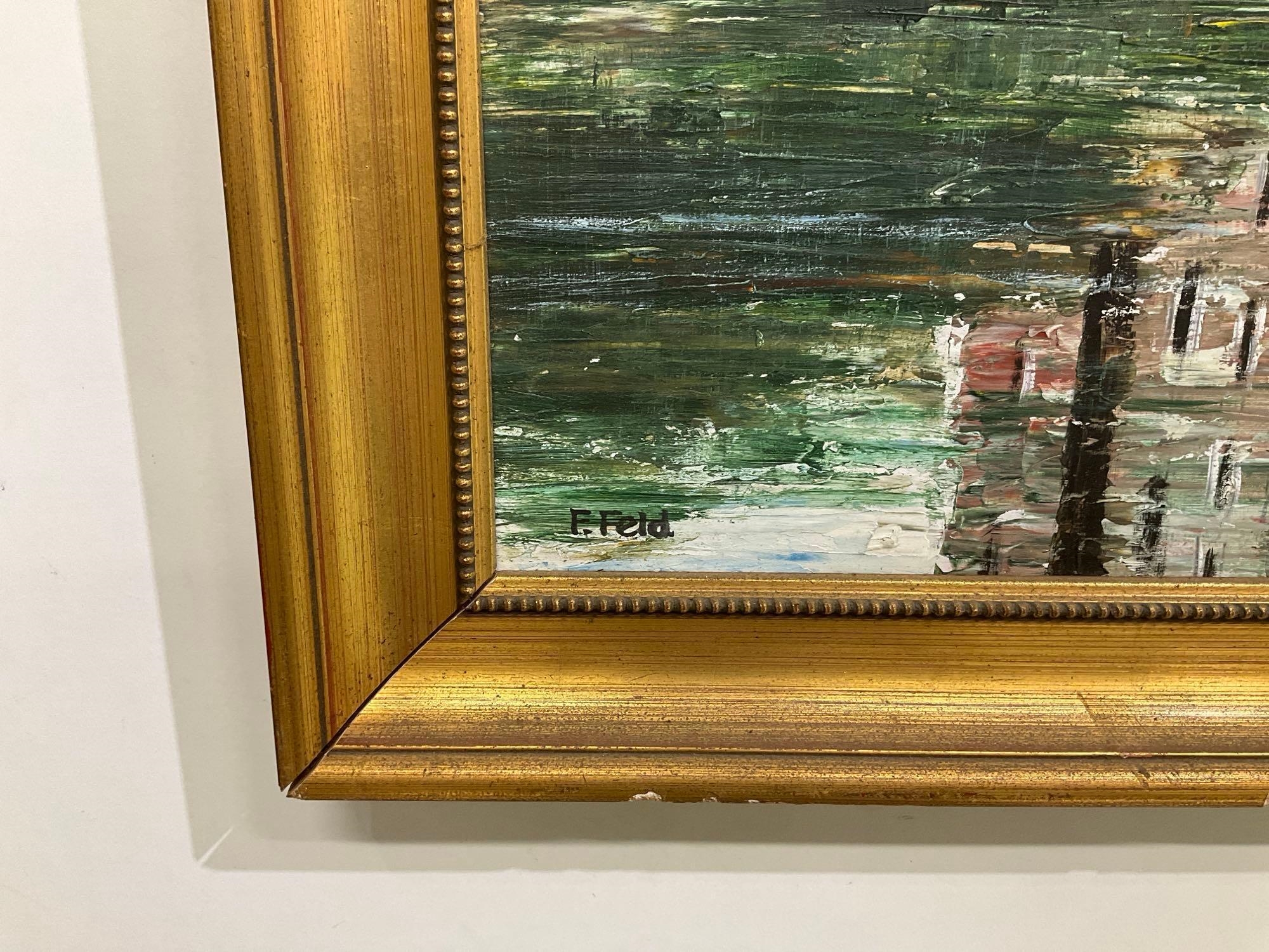 Artwork by Frank Feld, FRANK FELD, Made of oil on board