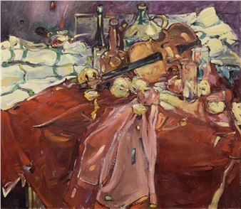 Martwa natura ze skrzypcami - Pawel Kotowicz