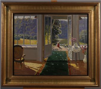 Veranda mit Seeblick - Victor Koroltchouk