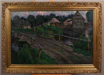 An der Wassermühle - Nikolai Alexandrovich Sergeev