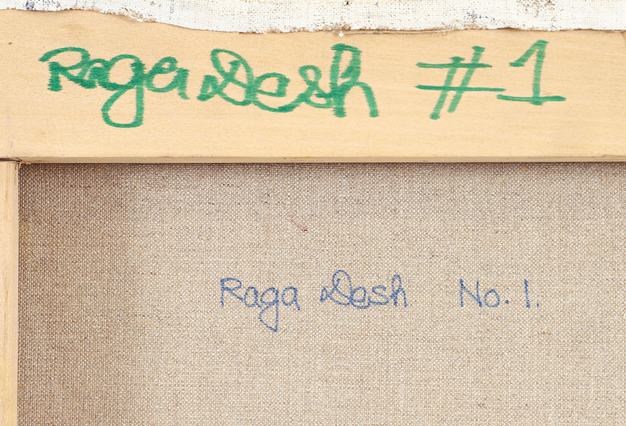 Artwork by Harish Saluja, Raga Desh No. 1, Made of Oil on Canvas