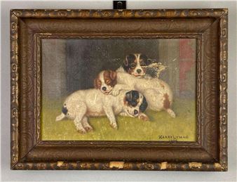 Sleeping Puppies - Harry Lyman