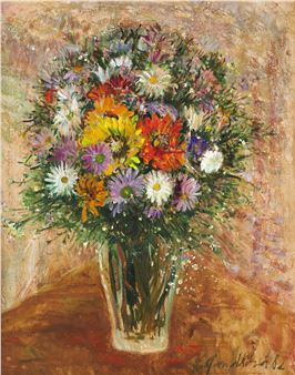 Jesenné kvety - Kveta Gandlová