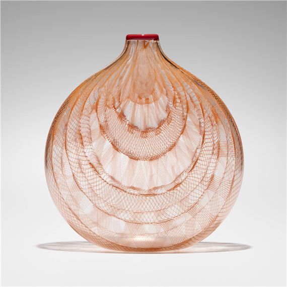 Cogolo vase by Lino Tagliapietra, circa 1992