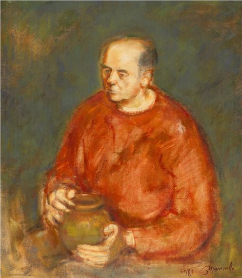 Socratic Portrait (Dumitru Buzac) [1989 - Vasile Muresan