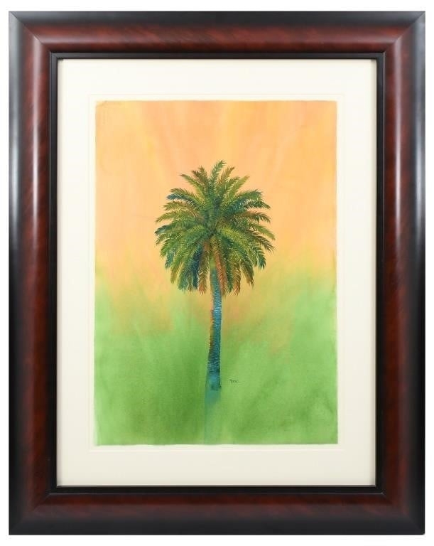 Bill Renc | “Canary Island Date Palm” (1354) | MutualArt