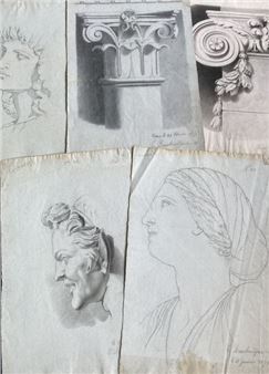 Ensemble de cinq études - Elisée Larcheveque