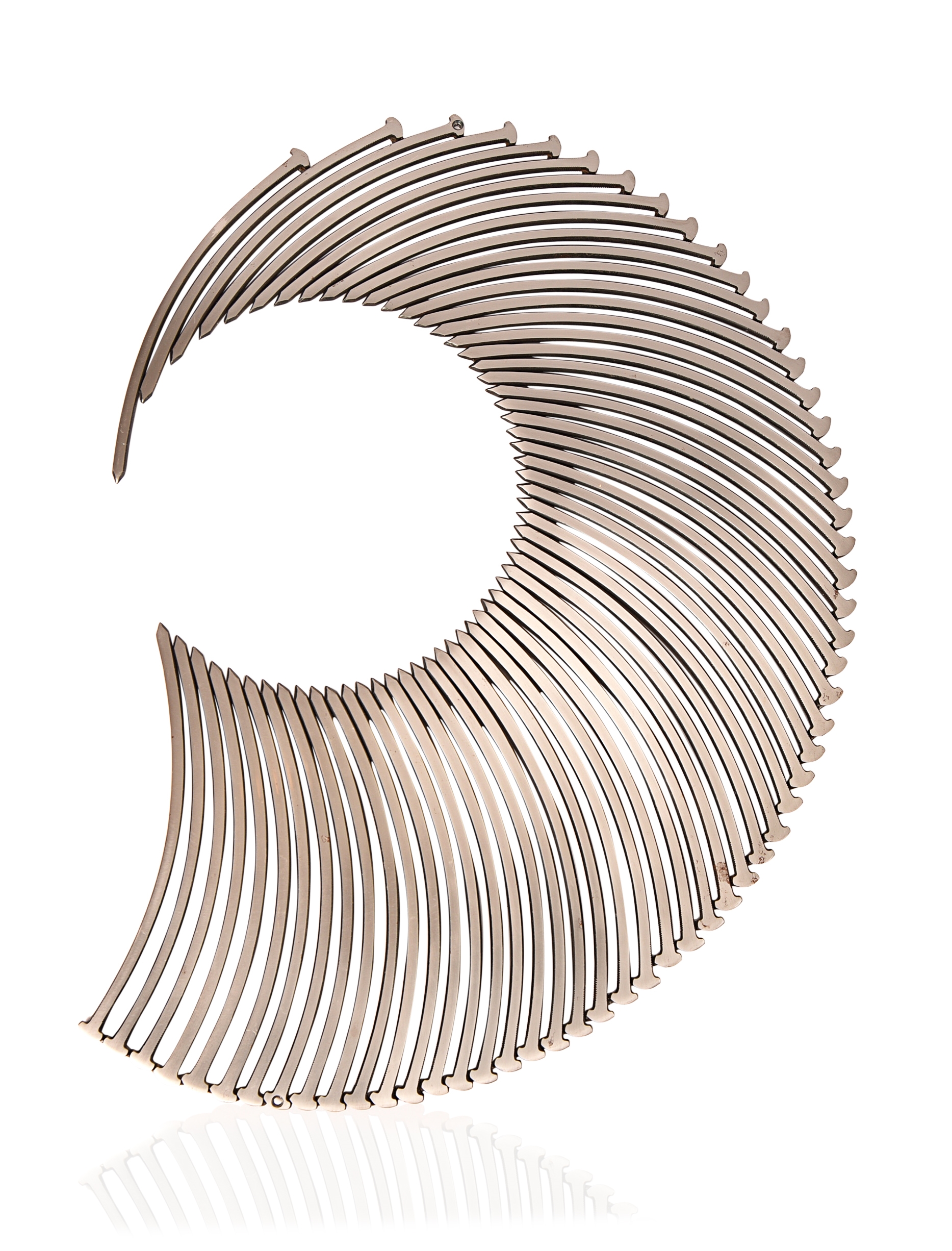 Artwork by John Bisbee, John Bisbee (b. 1965). Bright Nautilus, 2017, Made of Welded and polished