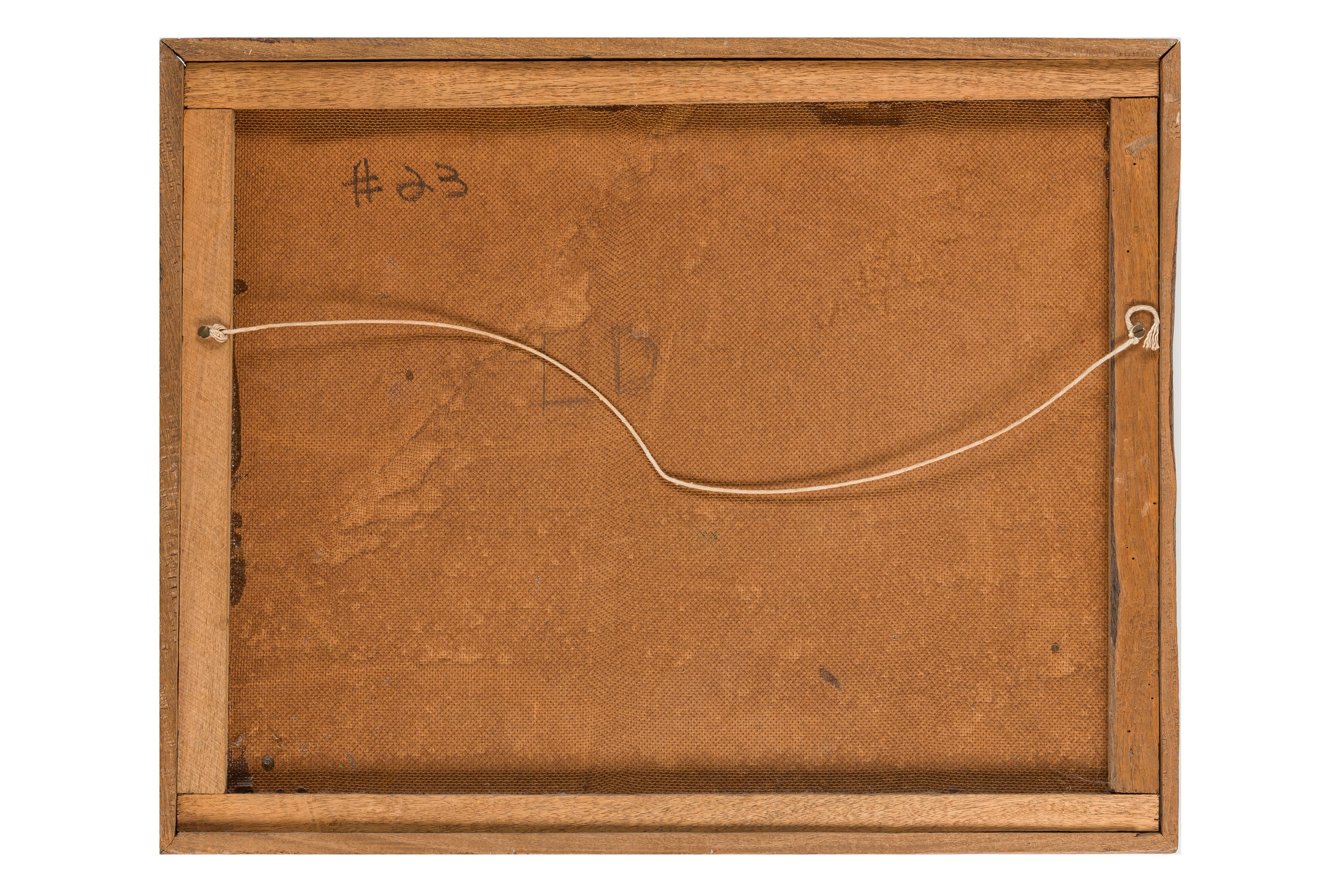 Artwork by Madeline Mirvil, Chiswick HQ, Made of oil on board