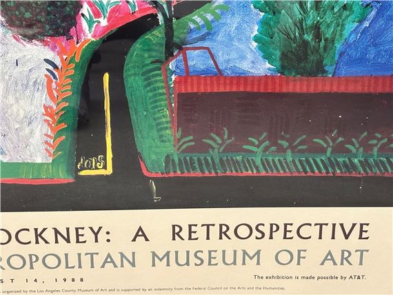 David Hockney | David Hockney: A Retrospective Metropolitan Museum