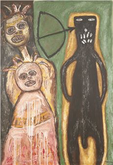 D’Ogun et Oshoosi (Fetiche II), 1989 - Ismael Mundaray