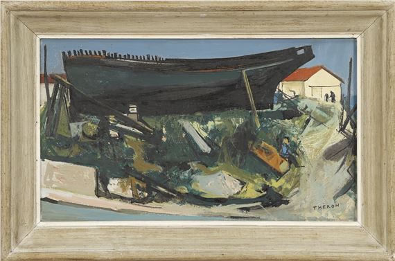 La Barque noire, 1952 - Pierre Theron