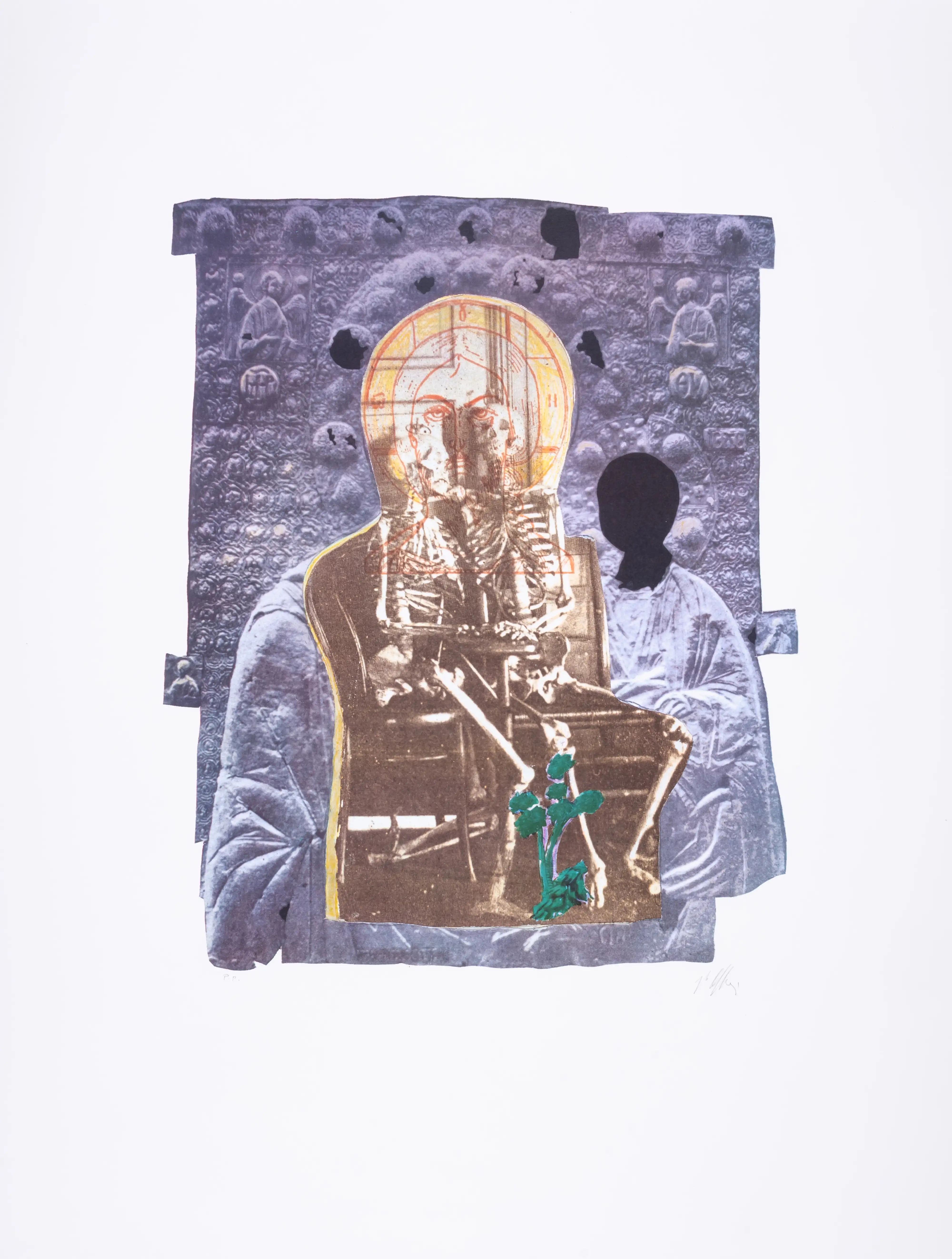 Artwork by Haralampi G. Oroschakoff, Untitled, Made of Screenprint in colours