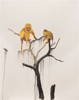 BIG MONKEY AND LITTLE MONKEY - Qiu Xiaofei