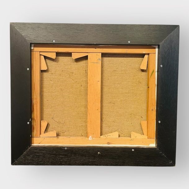 Artwork by Alfred Defossez, Mediterranean landscape, Made of Oil on canvas