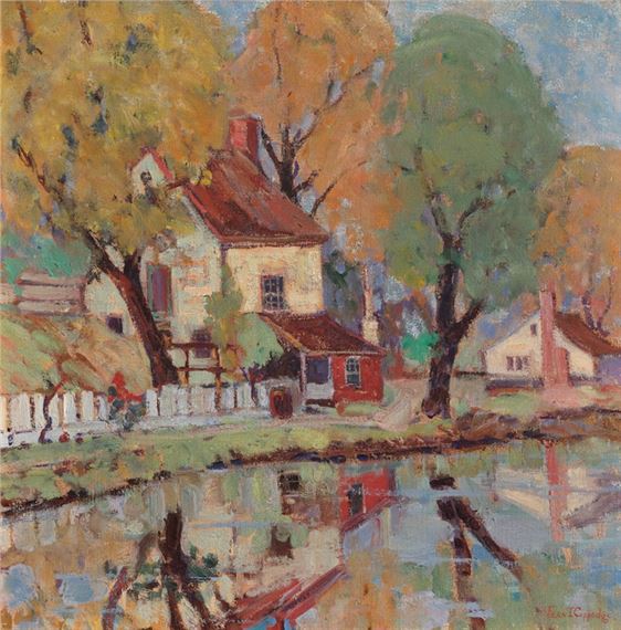 Autumn Scene by Fern Isabel Coppedge