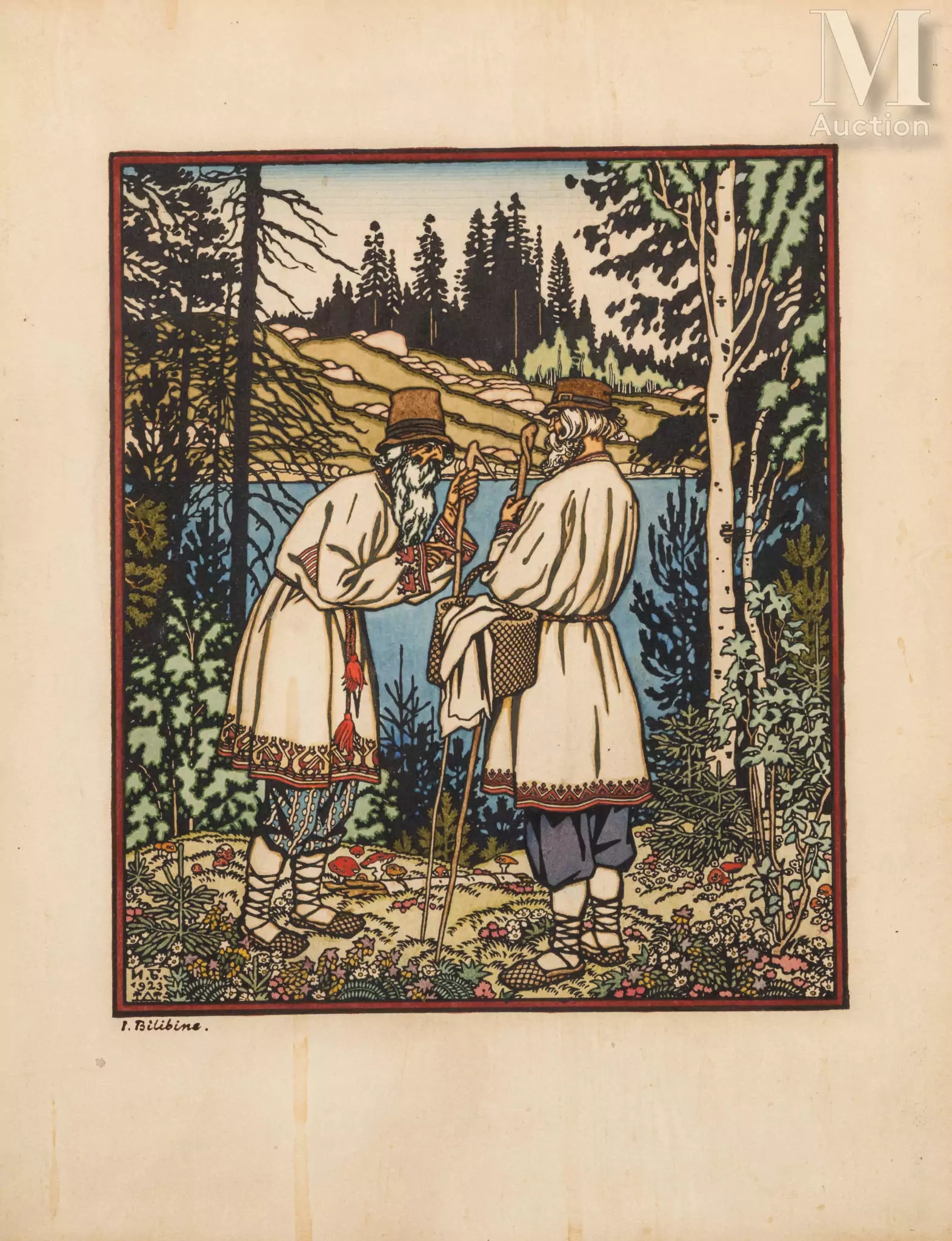 ivan-iakovlevitch-bilibine-les-deux-vieillards-illustration-pour-le