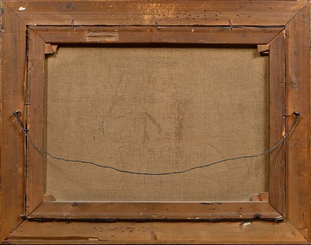 Artwork by Amelie Ruths, Interior of a Vierländer Parlour, Made of oil/canvas