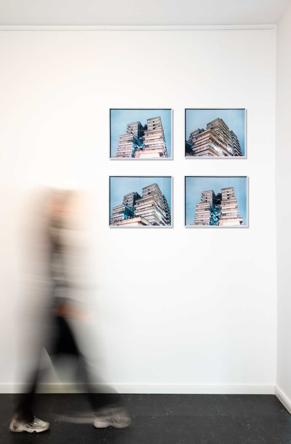 Artwork by Tobias Zielony, Vele (Sail I - IV, Made of c-prints