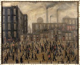 LS Lowry Painting Purchased for £10 Fetches £805,200 at Lyon & Turnbull