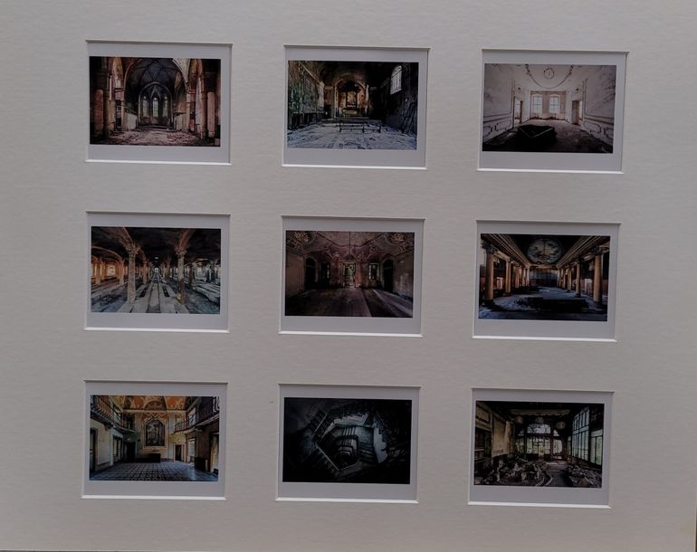 Artwork by BJ  Formento, Richeille Formento, Smoke Break Cinecitta, Made of color photographs