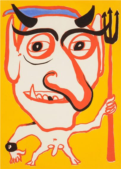Alexander Calder | Alexander Calder DEVIL Etching & Aquatint (1974 ...