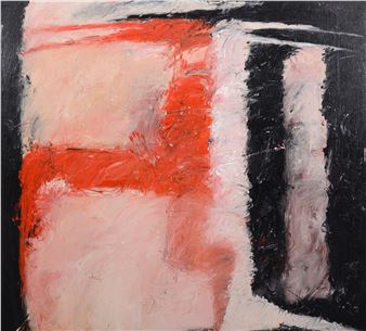 Monumental Tom Lieber Abstract Painting, 90"H - Tom Lieber