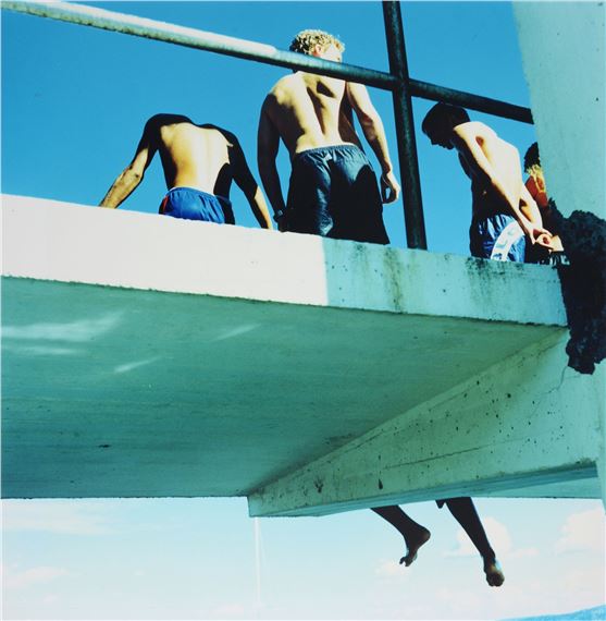 Karine Laval THE POOL C-Print by Karine Laval, 2003