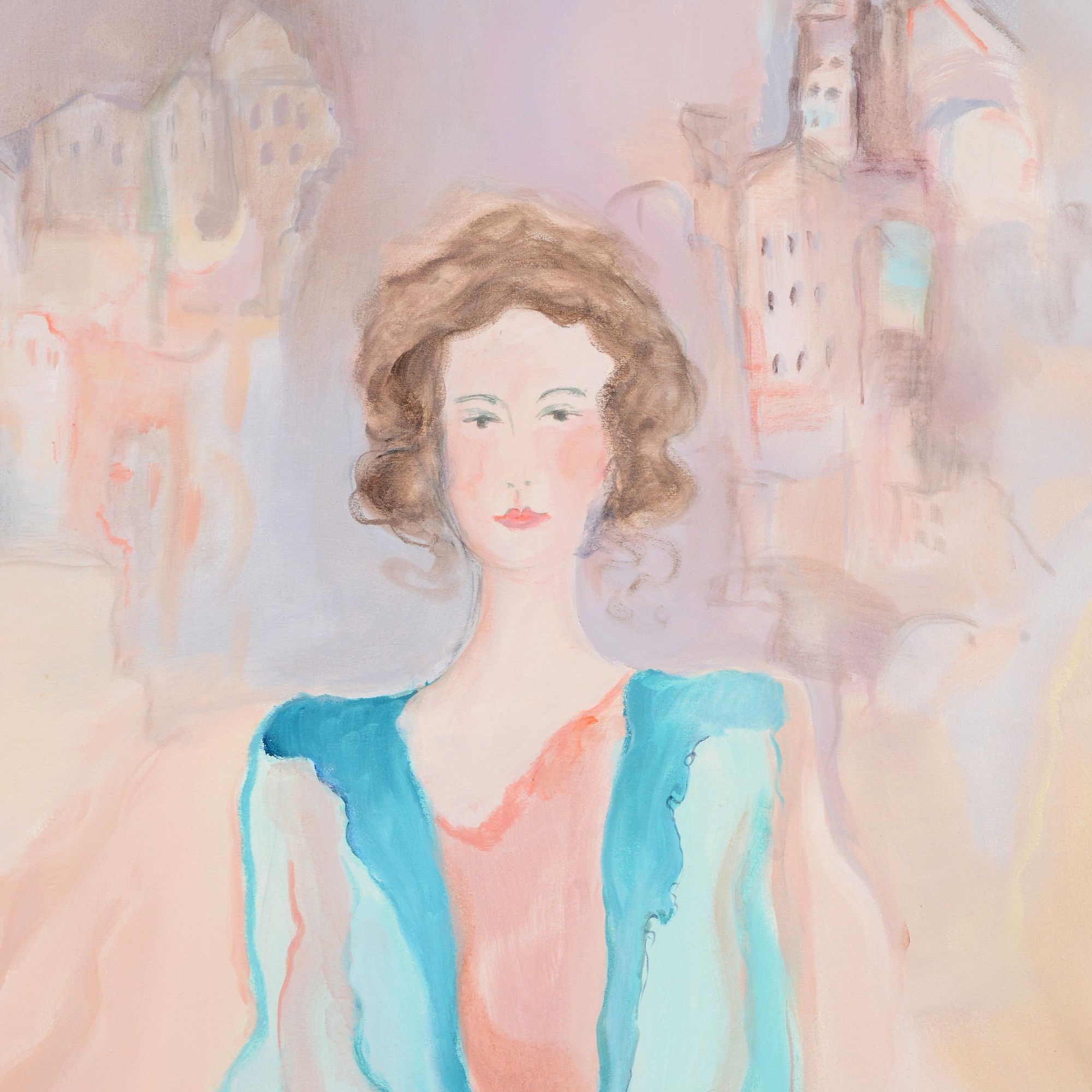 Jane Bazinet | Monumental Jane Bazinet Painting, 100H | MutualArt