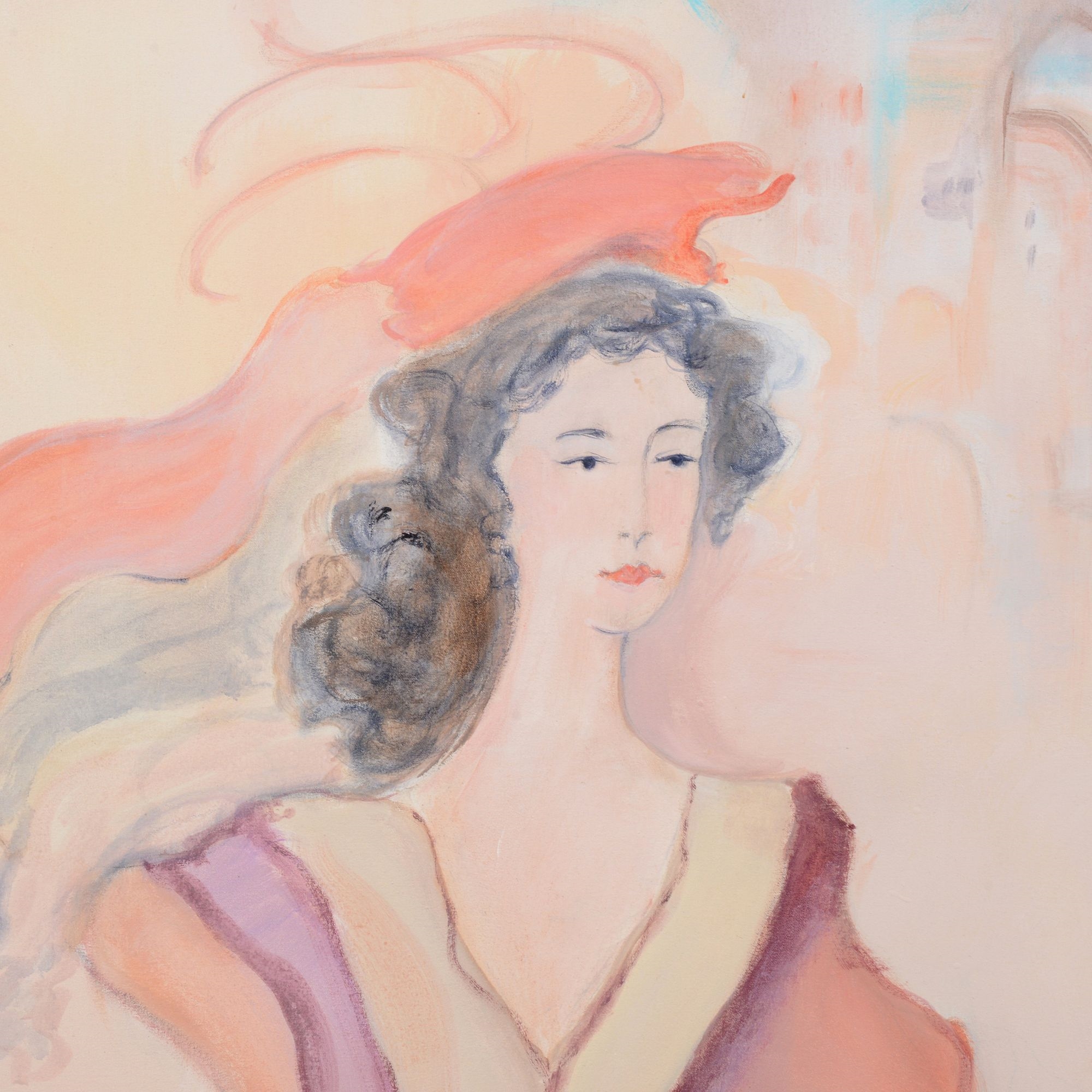 Jane Bazinet | Monumental Jane Bazinet Painting, 100H | MutualArt