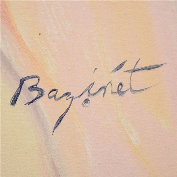 Jane Bazinet | Monumental Jane Bazinet Painting, 100H | MutualArt