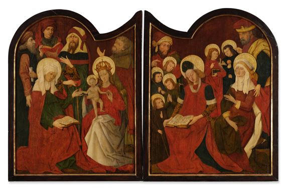 Bernhard Strigel | The Holy Kinship | MutualArt