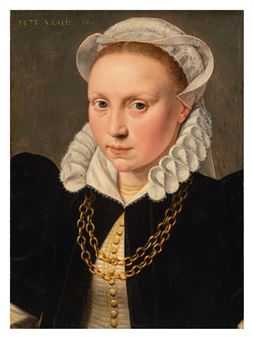 Portrait of an Eighteen-Year-Old Girl - Frans Pourbus the Elder