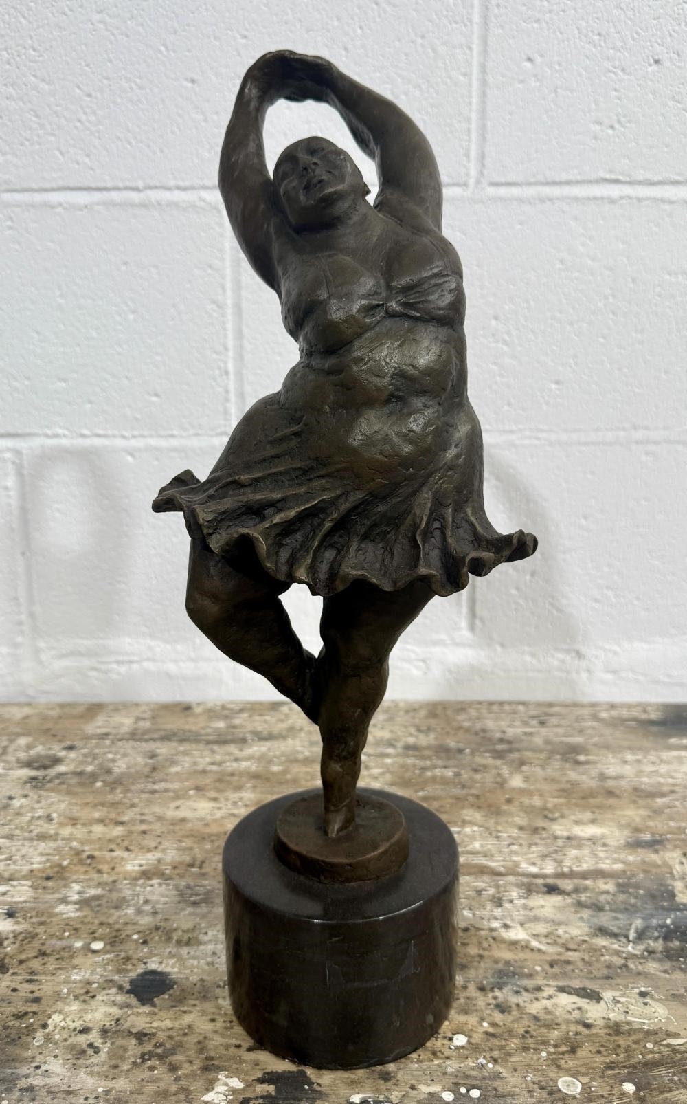 Fernando Botero | Voluptuous Ballerina | MutualArt