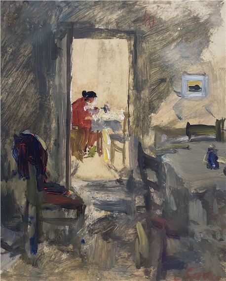 Sewing - Interior Scene - Sania Bakhtiarova