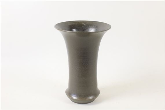 Jean-Jacques Roger Matte Ceramic Vase by Jacques Roger
