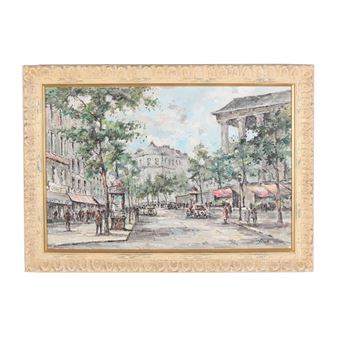 Parisian Street Scene - Vernor Gernon