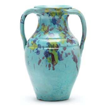 Two Handled Porch Vase - A. R. Cole