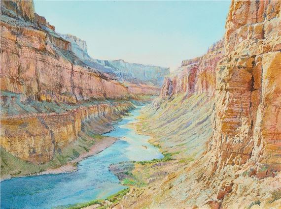 View from Nankoweap by Merrill Mahaffey, 2004