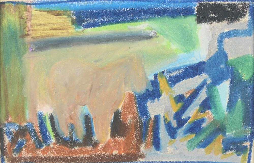 Cameron Booth | Cameron Booth Abstract Horse Drawing | MutualArt