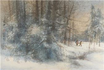 Winter Watercolor Painting - Cheng Khee Chee