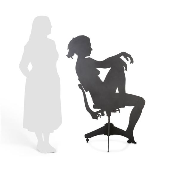 Nude in Chair - Bruce Stillman