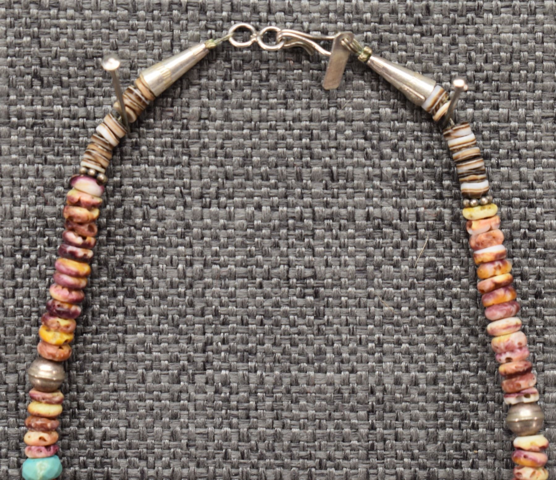 Artwork by Tommy Singer, NAVAJO CHOCKER NECKLACE (TOMMY SINGER, Made of Painting glass