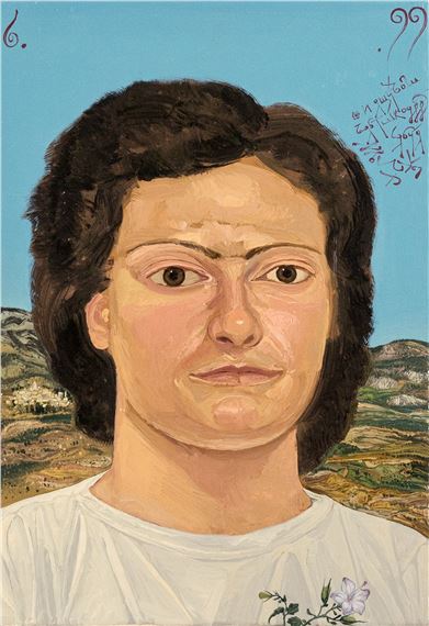 a) Female portrait, b) Male portrait - Emmanuel Bitsakis