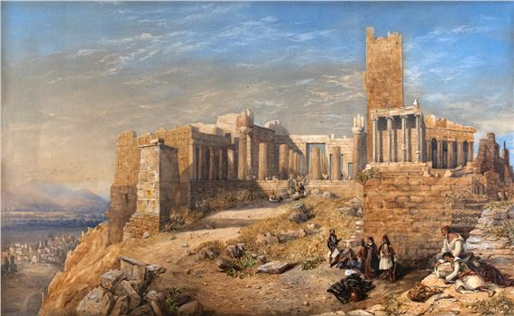 The Parthenon, Athens by Catherine Julia Vernon Harcourt